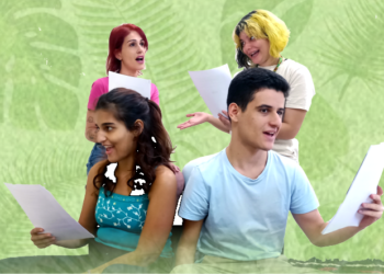 Elenco do Estudarte apresenta último episódio da atual temporada do Pequenas Leituras