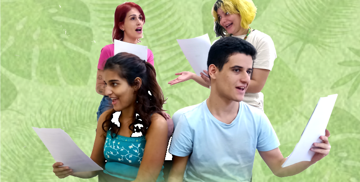 Elenco do Estudarte apresenta último episódio da atual temporada do Pequenas Leituras
