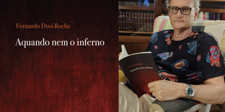 Romance Aquando nem o inferno transgride a linguagem habitual e explora uma forma singular de expressão literária