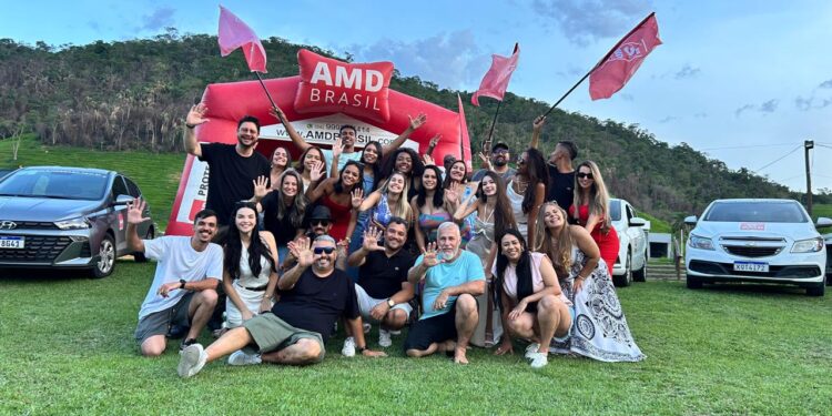 AMD Brasil Completa 5 Anos com Confraternização Inesquecível no Villa Lugano em Piraí
