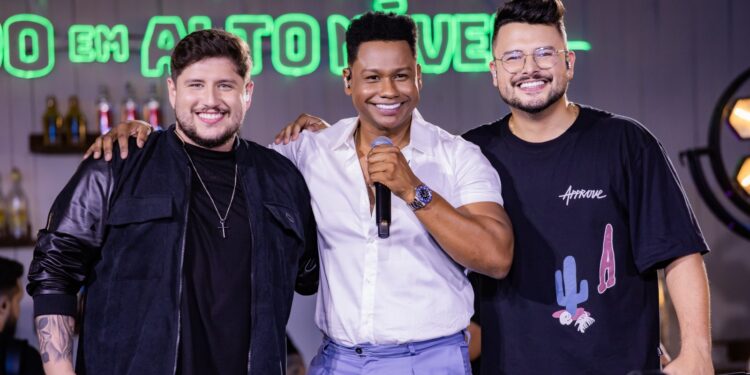 Com letra divertida, Junior Marques e Breno & Bernardo lançam “Onde Eu Vou Eu Tô”, nesta sexta-feira, 24