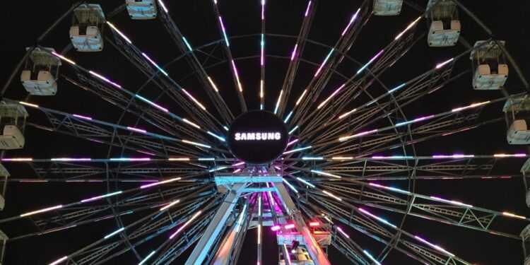 Samsung terá apresentações musicais no estande do Lollapalooza Brasil 2025