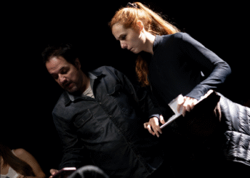 Anna Dalmei e Marco Carlucci compartilham set no longa-metragem “Horrorscope”