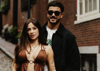 Nathalia Valente e Yuri Meireles viajamos para os Estados Unidos para preparar o enxoval do primeiro filho