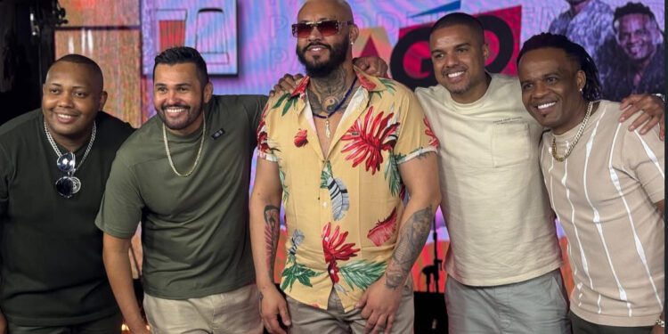 Desejo Maior participa do programa ‘’Pagodeira’’ e reforça destaque no cenário do pagode romântico