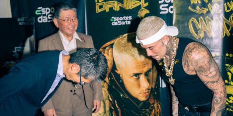 MC Daniel se apresenta no Japão e é nomeado Embaixador do Funk em Hamamatsu