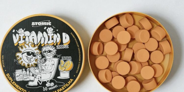 Vitamina D de bolso: o novo lançamento com inovação da Atomic Labs