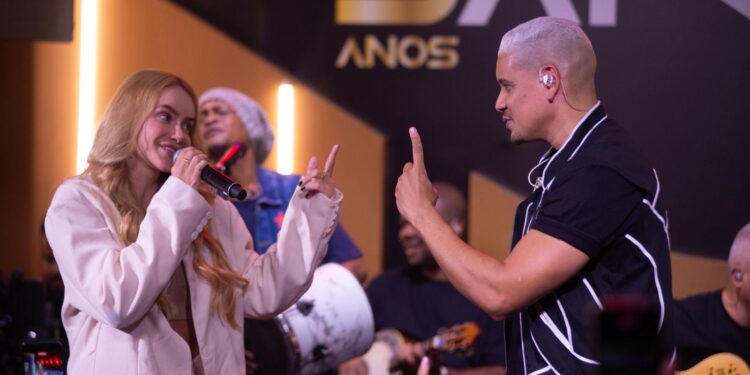 Lais Bianchessi participa de show histórico em celebração aos 25 anos do Sociedade do Samba