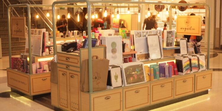 Magnólia Papelaria inaugura quiosque no Shopping Park Sul em Volta Redonda