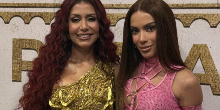 Anitta e Priscila Senna surpreendem multidão no Recife ao cantarem juntas, pela primeira vez, o feat “Cheio de Vontade”