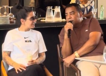 Luiz Carlos, do Raça Negra, e Allan Caramashi comemoram aniversário com festa animada em Itu