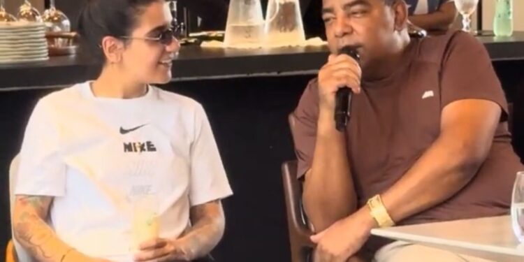 Luiz Carlos, do Raça Negra, e Allan Caramashi comemoram aniversário com festa animada em Itu