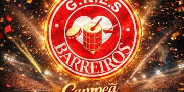 A escola de samba Unidos de Barreiros venceu o Grupo de Ouro e garantiu seu lugar no Grupo Especial a partir de 2027