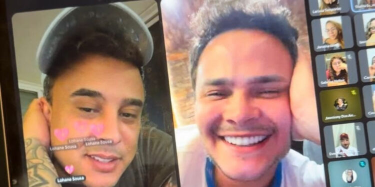 Matheus e Kauan fazem encontro virtual no Dia do Fã e emocionam admiradores