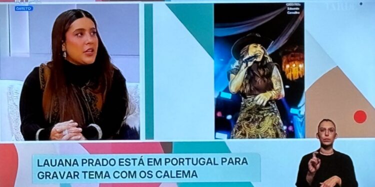 Lauana Prado vive semana intensa de compromissos em Portugal