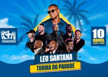 Léo Santana e Turma do Pagode fazem show especial no CTN dia 10 de abril
