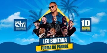 Léo Santana e Turma do Pagode fazem show especial no CTN dia 10 de abril