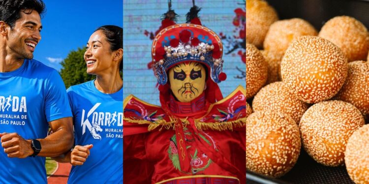 São Paulo recebe a primeira Corrida Muralha com festa cultural sino-brasileira