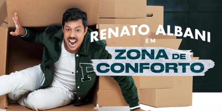“Zona de Conforto”: Novo especial de Renato Albani estreia no Amazon Prime Vídeo em 31 de maio