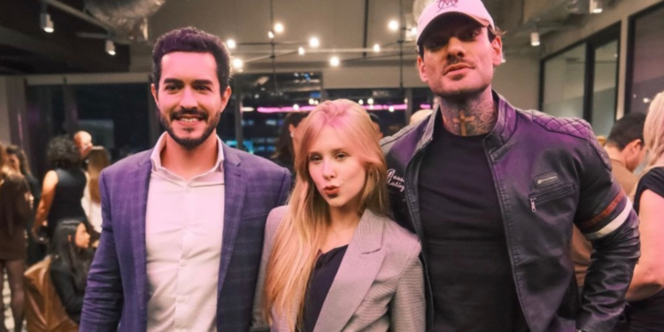 Lucas Lucco e Cela Lopes celebram lançamento do Futury Club em São Paulo