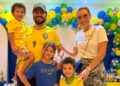 Pietra, filha de Cristiano, da dupla com Zé Neto, comemora 9 anos com festa inspirada nas Olimpíadas