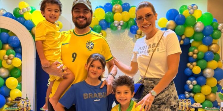 Pietra, filha de Cristiano, da dupla com Zé Neto, comemora 9 anos com festa inspirada nas Olimpíadas