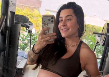 Lauana Prado repercute nas redes ao mostrar rotina de treinos durante a gravidez