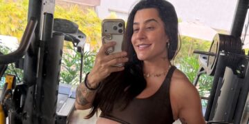 Lauana Prado repercute nas redes ao mostrar rotina de treinos durante a gravidez