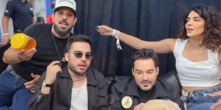 Fernando & Sorocaba prometem dar pônei de presente para Marcelo Mesquita e Maria Rita durante entrevista em Londrina