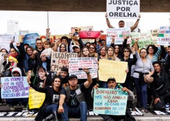Manifestação na Avenida Paulista reúne centenas de pessoas em defesa dos animais e pede leis severas para maus tratos