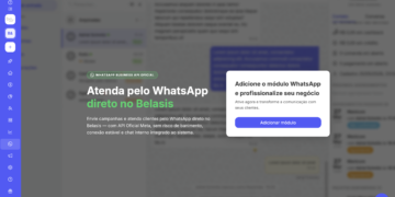 Plataforma da Belasis integrou a API oficial do WhatsApp Business ao seu sistema.