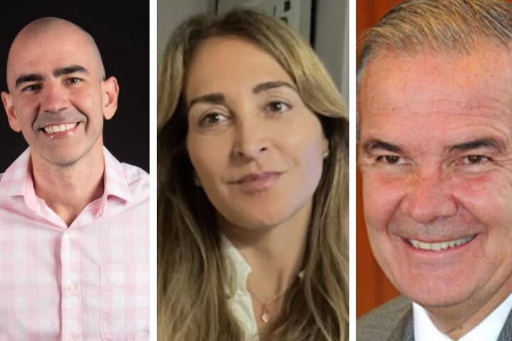 Marco Orsini, Lara Brandão e Acary Bulle
