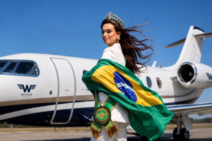 Laura Paola participará do carnaval carioca e aproximará sua imagem de um dos principais símbolos da cultura brasileira antes da competição internacional.