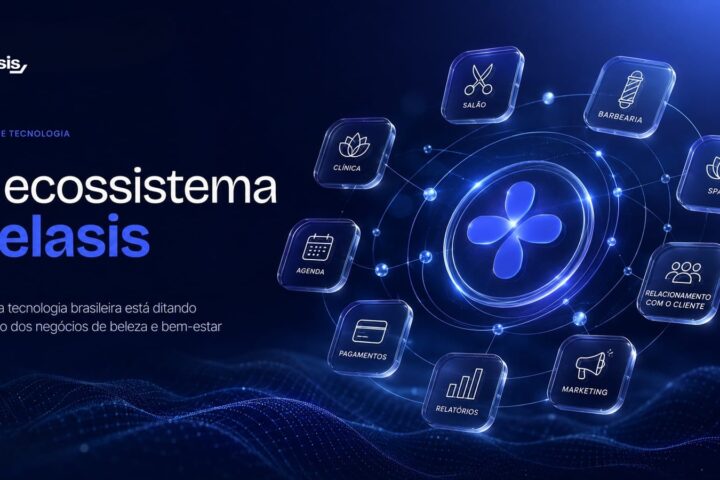O ecossistema Belasis: como a tecnologia brasileira está ditando o futuro dos negócios de beleza e bem-estar.